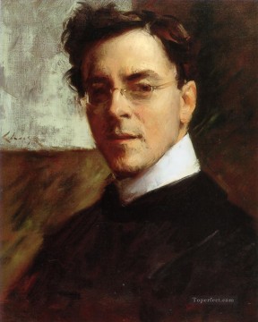 ルイス・ベッツの肖像 ウィリアム・メリット・チェイス Oil Paintings